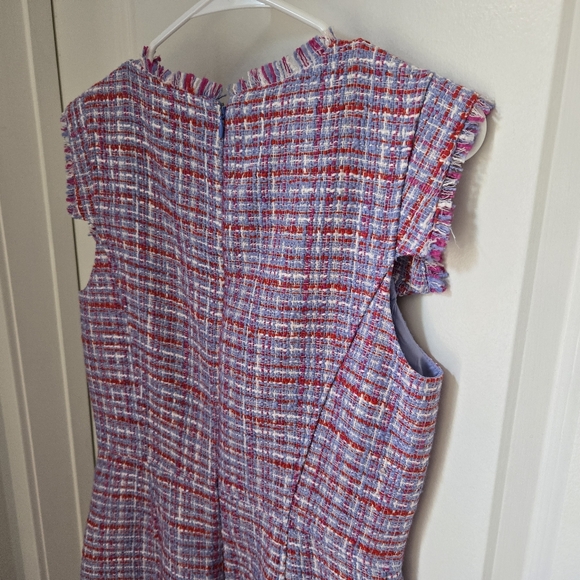 (Tall) J.Crew Azalea Tweed Resume Sheath Dress Sz 6T - Picture 10 of 14